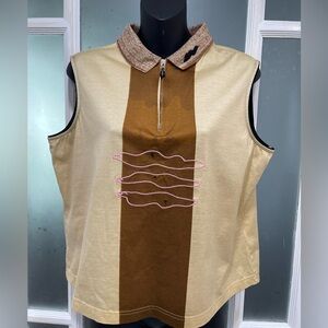 Jamie Sadock golf top, Sz L